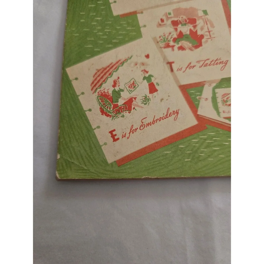 VTG 1959 Coats & Clark's Learn How Book No. 170-B Crochet Knitting Tatting Craft